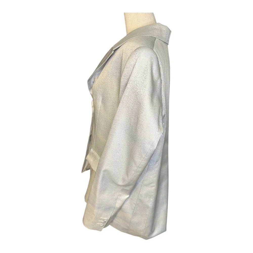 Paul Joe Paris Metallic Sheen Blazer Pants Suit Set Women Size‎ 40 US Medium (8)